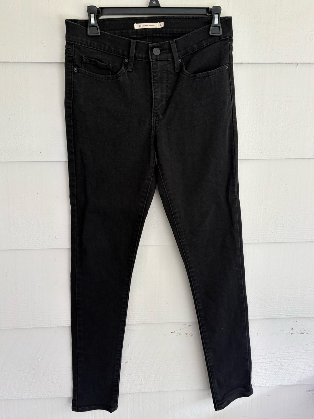 Levi’s 311 Shaping Skinny Jeans Women’s 27 Black High Rise Stretch Denim - Picture 1 of 7